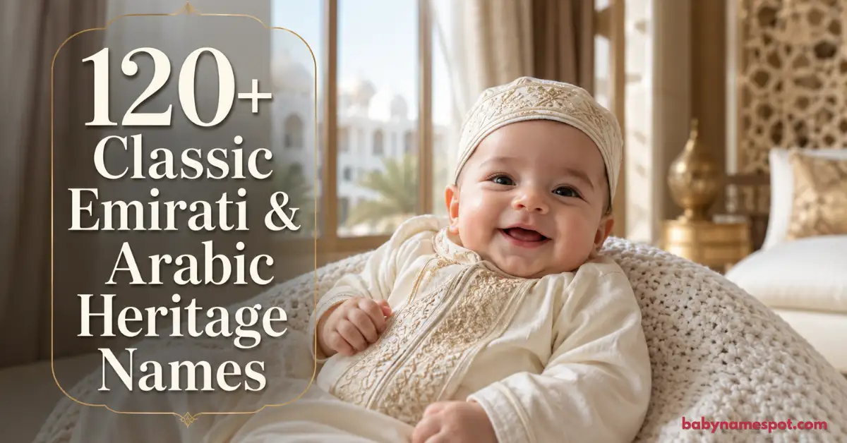 120+ Classic Emirati & Arabic Heritage Names With Beautiful Meanings