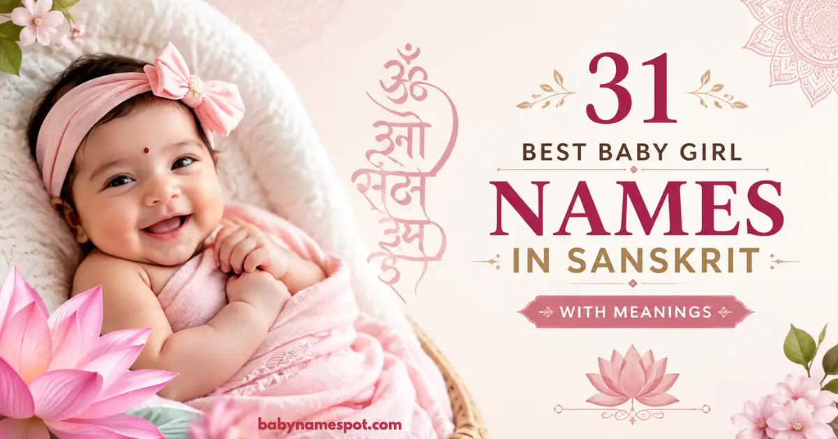 31 Best Baby Girl Names in Sanskrit with Beautiful Meanings
